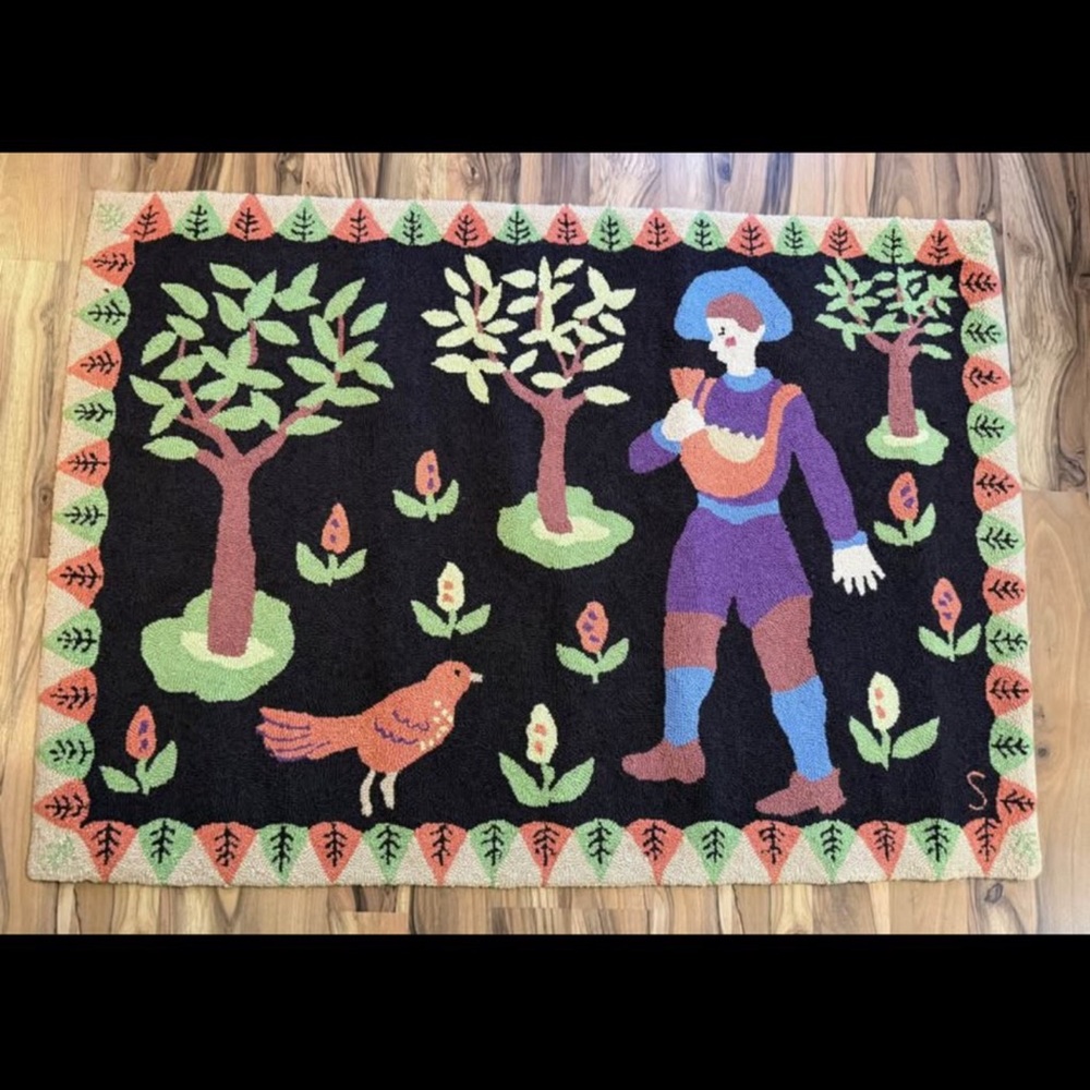 SUSAN SARGENT WOOL RUG